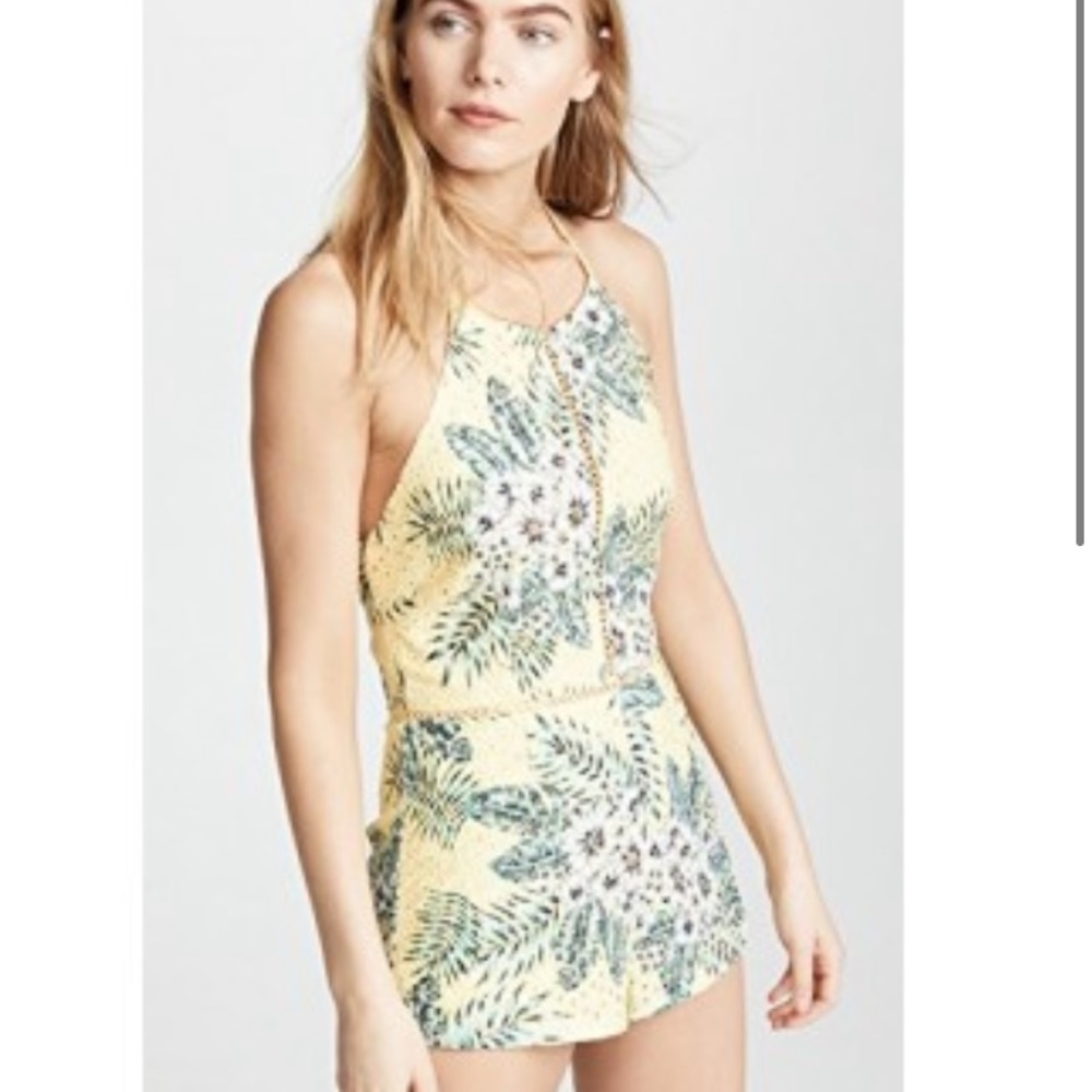 BB Dakota Schaffer Citrus Romper